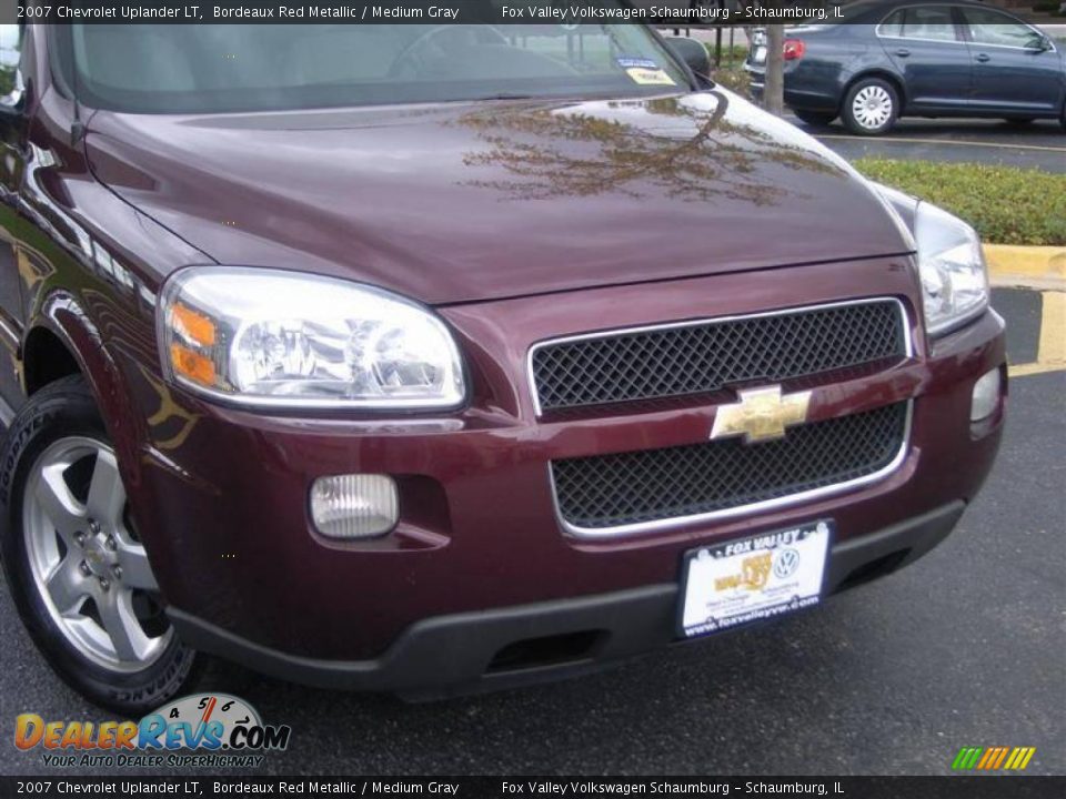 2007 Chevrolet Uplander LT Bordeaux Red Metallic / Medium Gray Photo #9