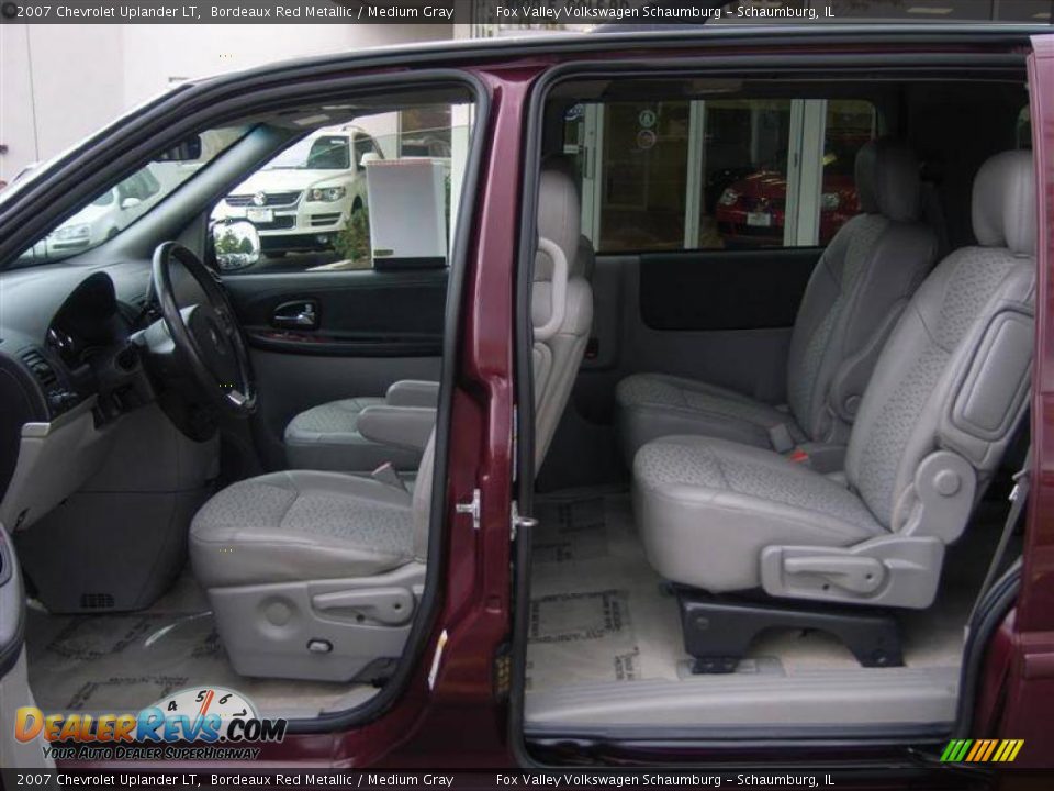 2007 Chevrolet Uplander LT Bordeaux Red Metallic / Medium Gray Photo #14