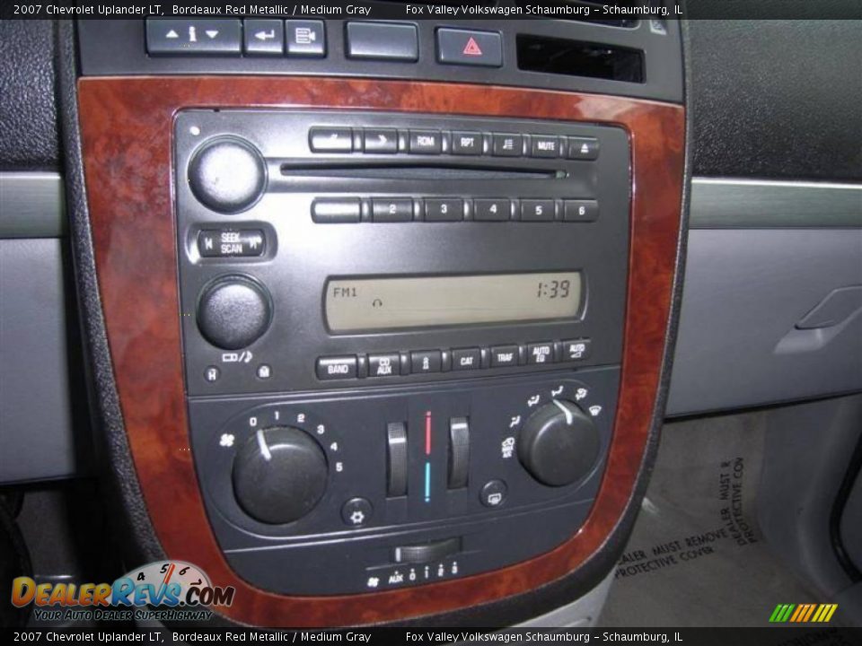 2007 Chevrolet Uplander LT Bordeaux Red Metallic / Medium Gray Photo #17