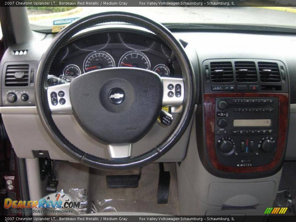 2007 Chevrolet Uplander LT Bordeaux Red Metallic / Medium Gray Photo #20