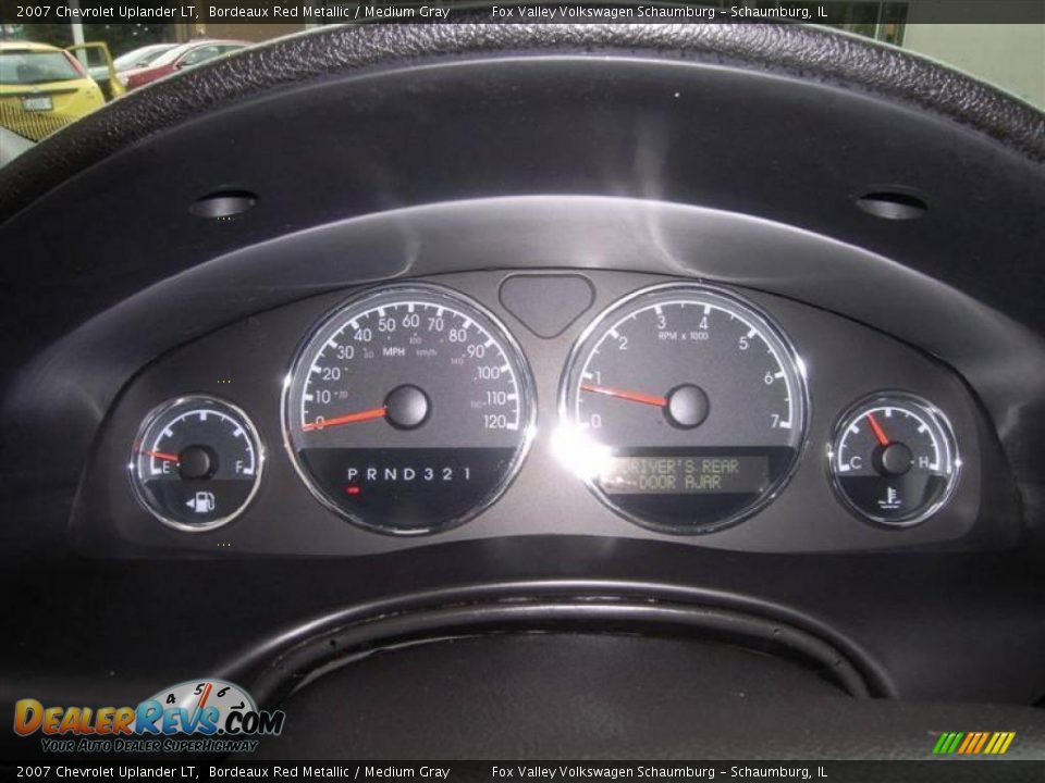2007 Chevrolet Uplander LT Bordeaux Red Metallic / Medium Gray Photo #21