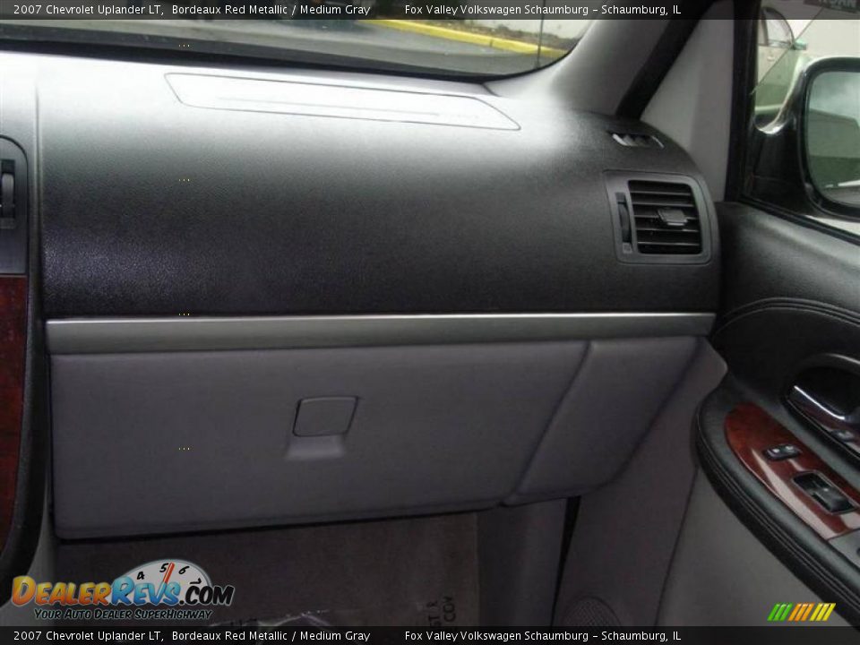 2007 Chevrolet Uplander LT Bordeaux Red Metallic / Medium Gray Photo #23