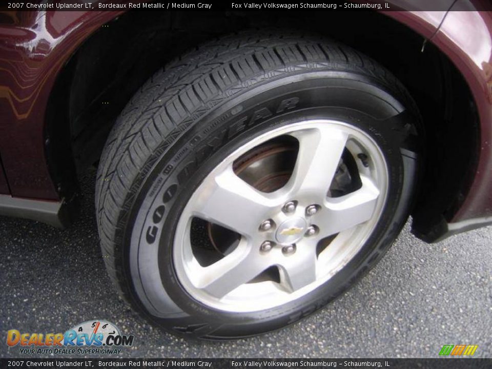 2007 Chevrolet Uplander LT Bordeaux Red Metallic / Medium Gray Photo #25