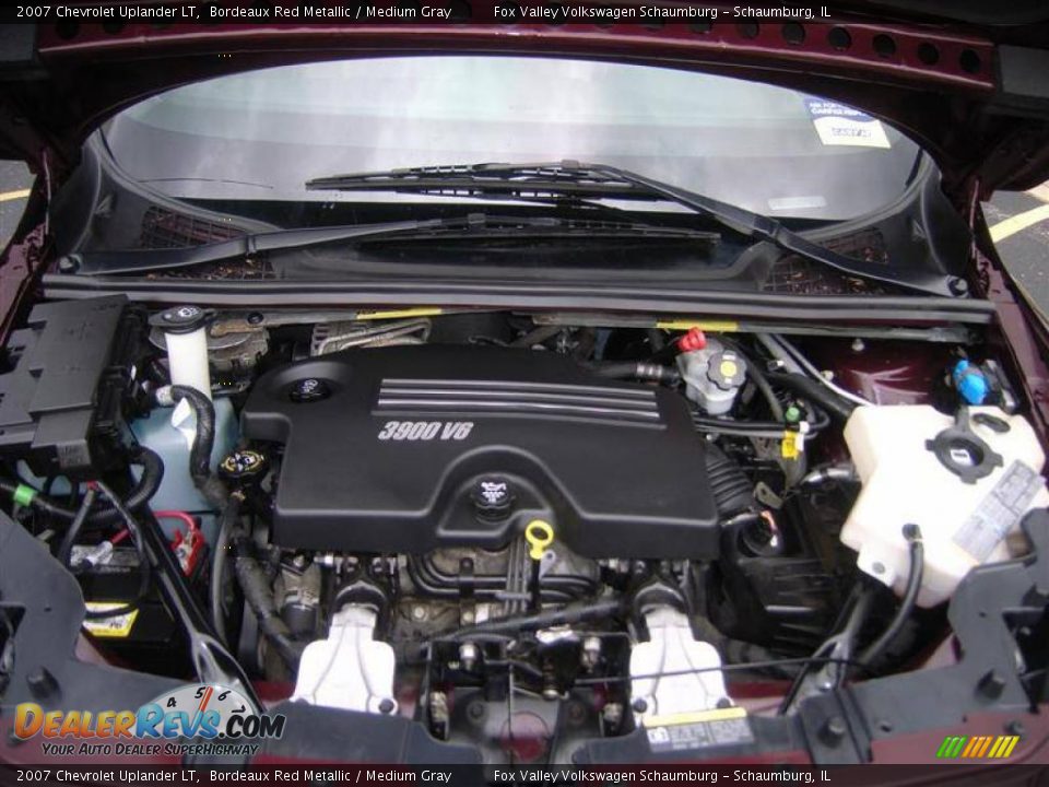 2007 Chevrolet Uplander LT Bordeaux Red Metallic / Medium Gray Photo #26