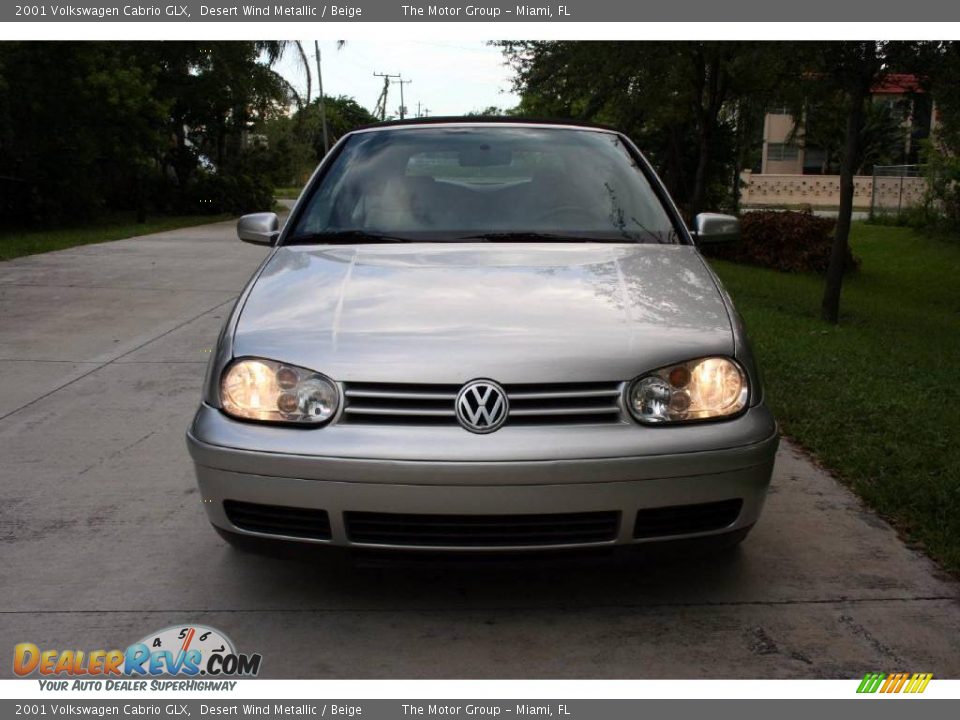 2001 Volkswagen Cabrio GLX Desert Wind Metallic / Beige Photo #16