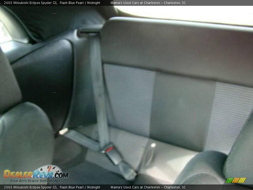 2003 Mitsubishi Eclipse Spyder GS Flash Blue Pearl / Midnight Photo #27