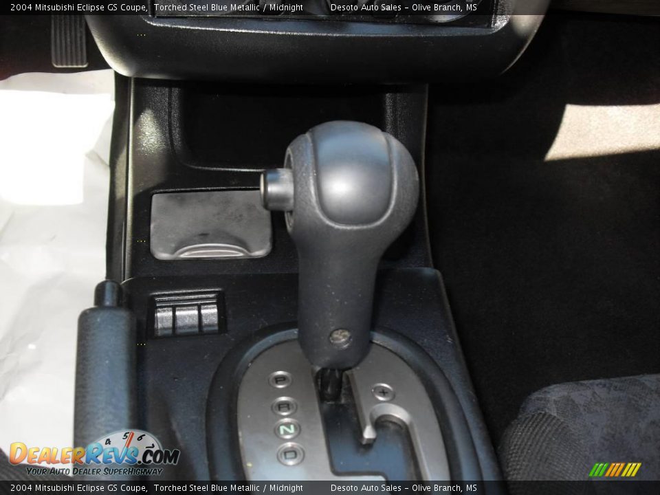 2004 Mitsubishi Eclipse GS Coupe Torched Steel Blue Metallic / Midnight Photo #12