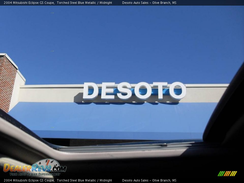2004 Mitsubishi Eclipse GS Coupe Torched Steel Blue Metallic / Midnight Photo #13