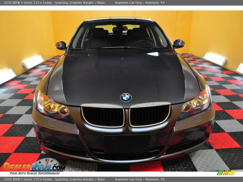 2006 BMW 3 Series 325xi Sedan Sparkling Graphite Metallic / Black Photo #2