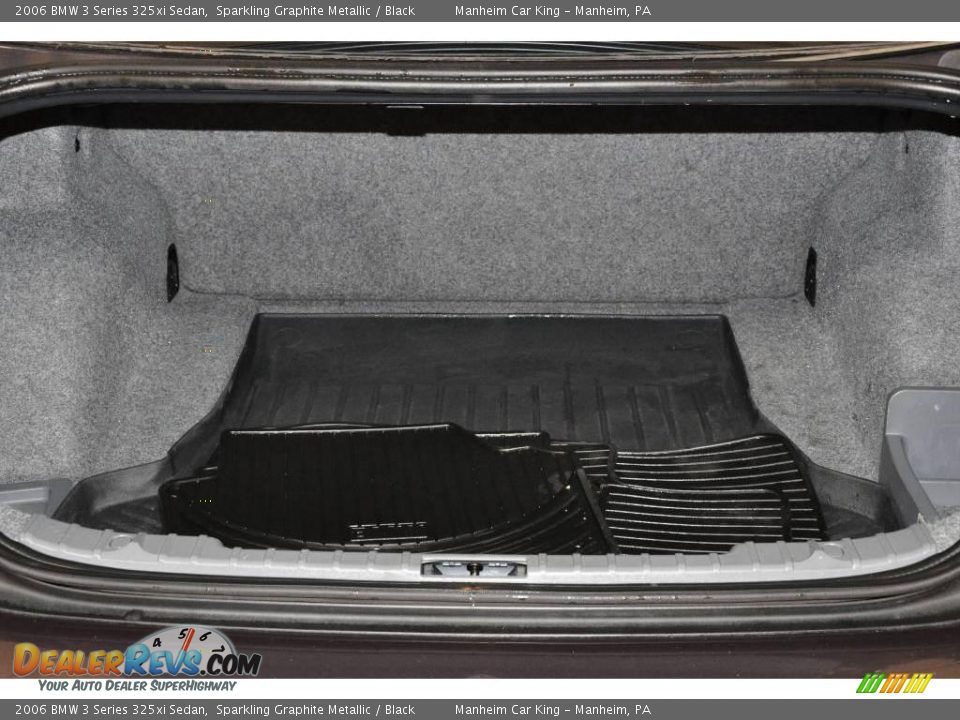 2006 BMW 3 Series 325xi Sedan Sparkling Graphite Metallic / Black Photo #15