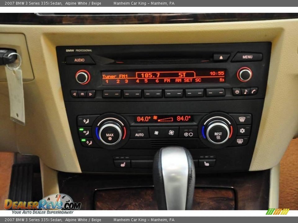 2007 BMW 3 Series 335i Sedan Alpine White / Beige Photo #8