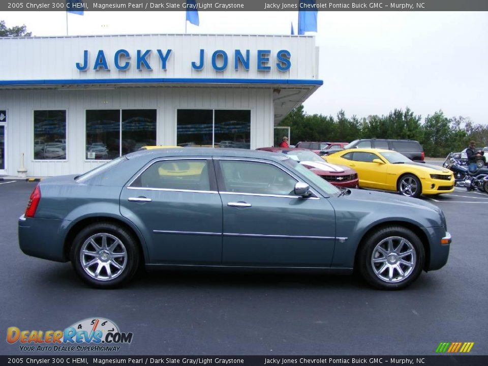 2005 Chrysler 300 C HEMI Magnesium Pearl / Dark Slate Gray/Light Graystone Photo #1