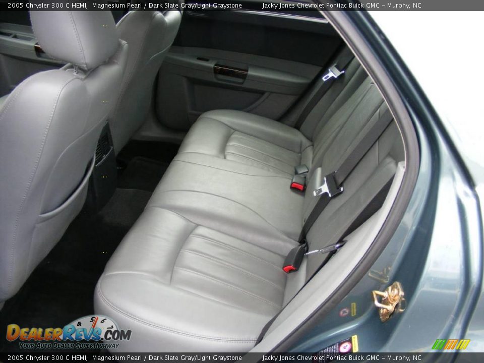 2005 Chrysler 300 C HEMI Magnesium Pearl / Dark Slate Gray/Light Graystone Photo #13