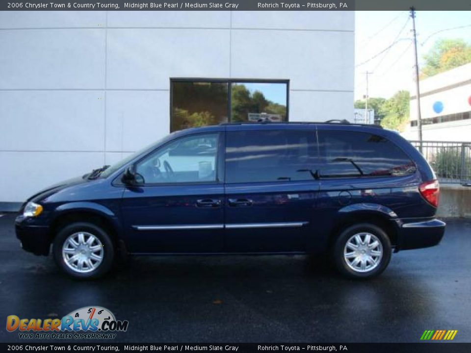 2006 Chrysler Town & Country Touring Midnight Blue Pearl / Medium Slate Gray Photo #1