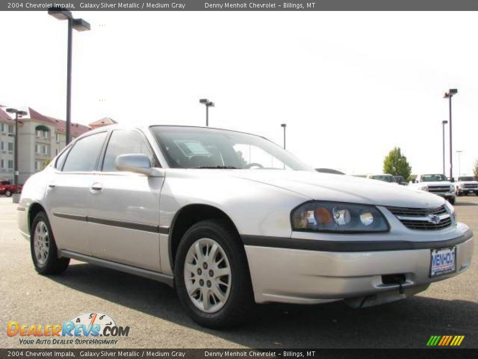 2004 Chevrolet Impala Galaxy Silver Metallic / Medium Gray Photo #3