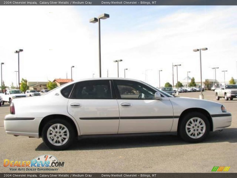 2004 Chevrolet Impala Galaxy Silver Metallic / Medium Gray Photo #4