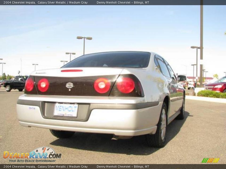 2004 Chevrolet Impala Galaxy Silver Metallic / Medium Gray Photo #5