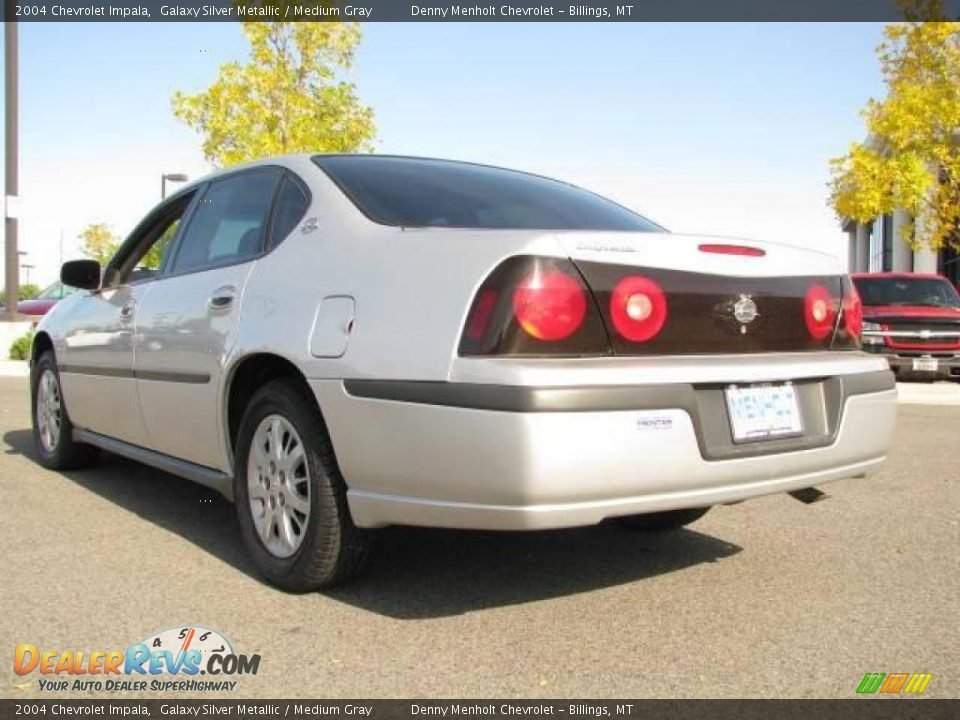 2004 Chevrolet Impala Galaxy Silver Metallic / Medium Gray Photo #6