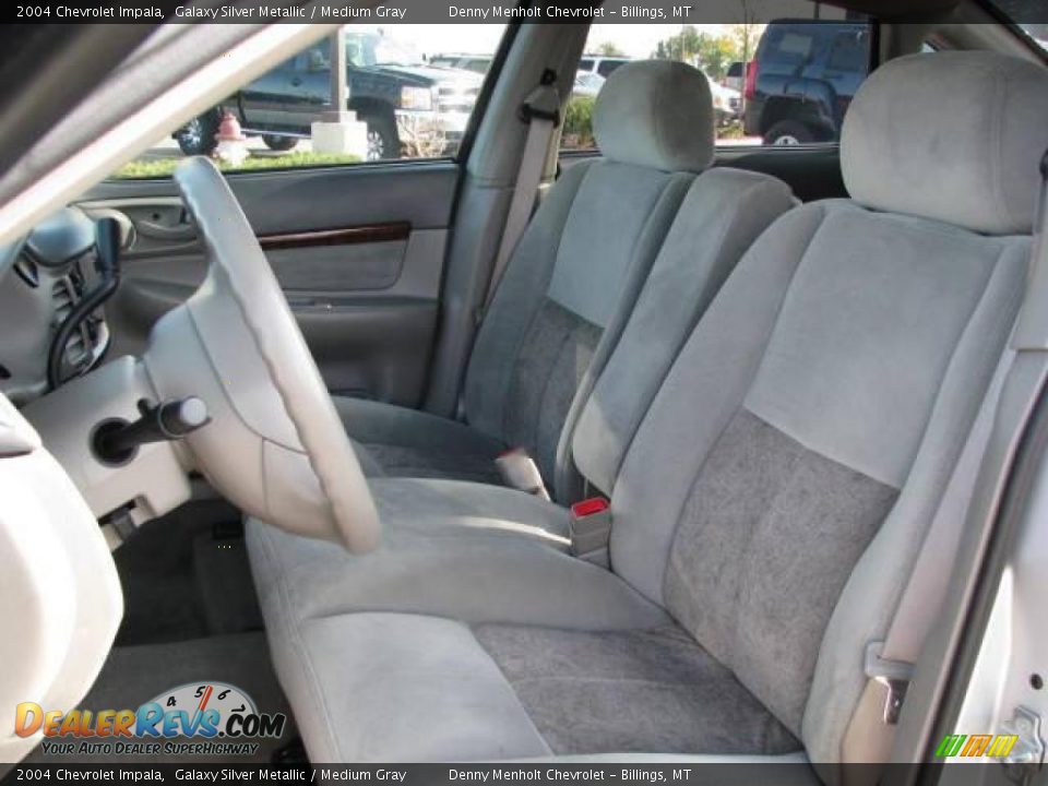 2004 Chevrolet Impala Galaxy Silver Metallic / Medium Gray Photo #9