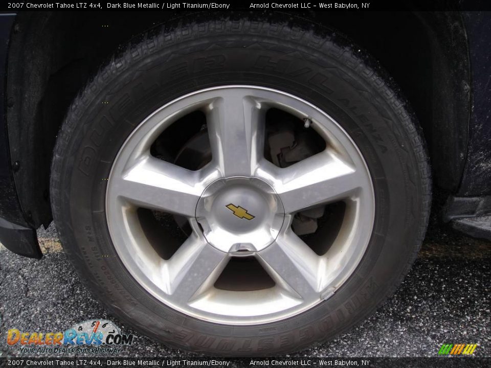 2007 Chevrolet Tahoe LTZ 4x4 Dark Blue Metallic / Light Titanium/Ebony Photo #7