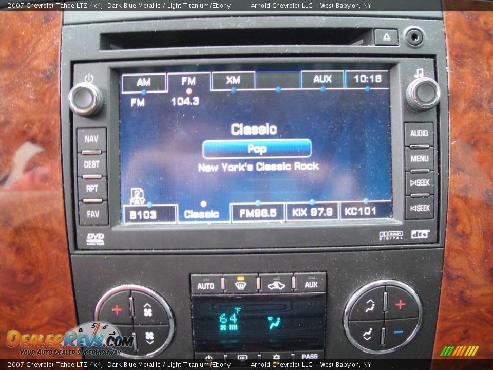 2007 Chevrolet Tahoe LTZ 4x4 Dark Blue Metallic / Light Titanium/Ebony Photo #14