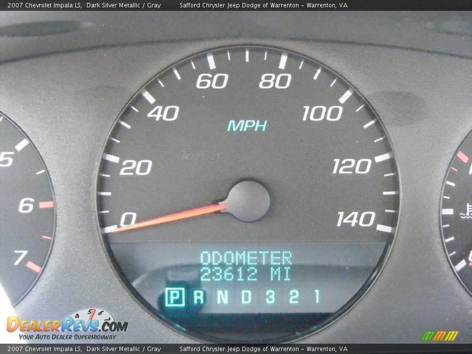 2007 Chevrolet Impala LS Dark Silver Metallic / Gray Photo #9