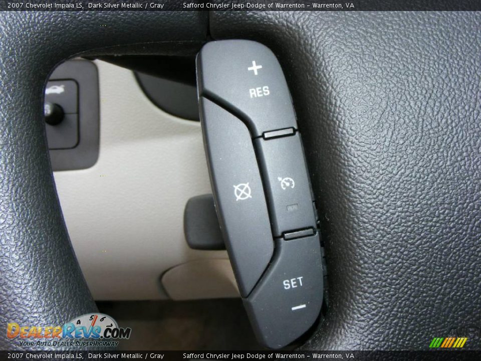 2007 Chevrolet Impala LS Dark Silver Metallic / Gray Photo #11