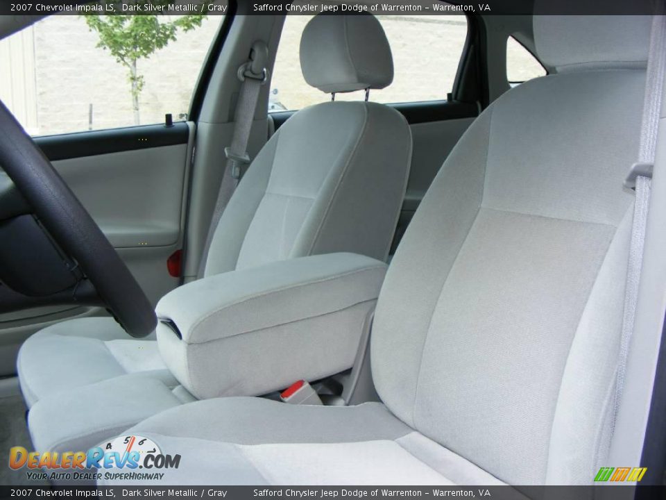 2007 Chevrolet Impala LS Dark Silver Metallic / Gray Photo #15