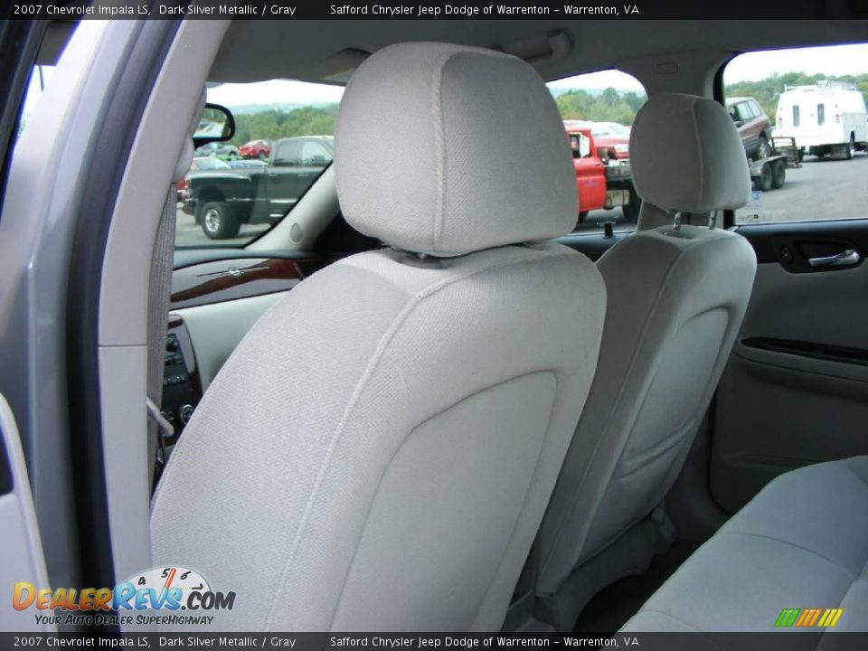 2007 Chevrolet Impala LS Dark Silver Metallic / Gray Photo #16
