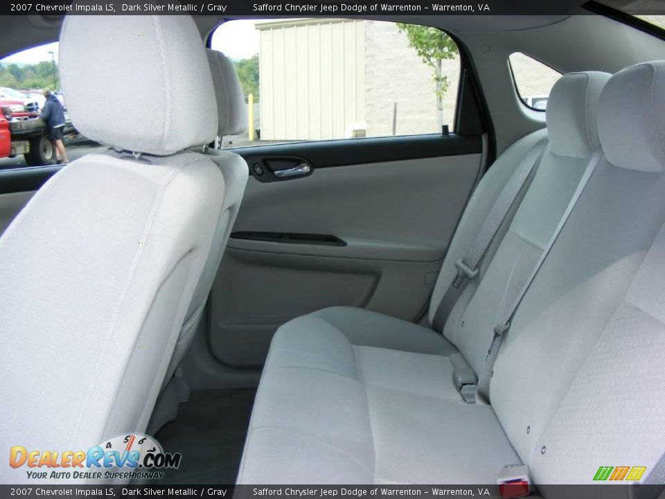 2007 Chevrolet Impala LS Dark Silver Metallic / Gray Photo #17