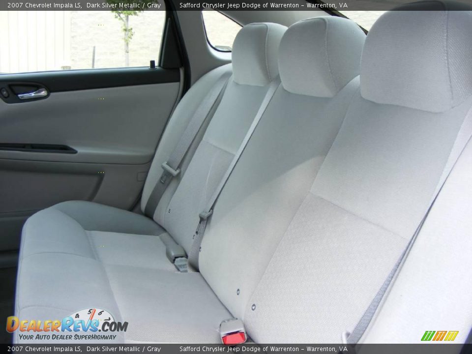 2007 Chevrolet Impala LS Dark Silver Metallic / Gray Photo #18