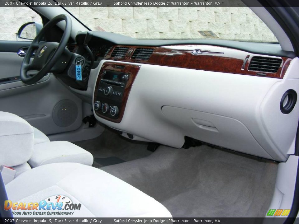 2007 Chevrolet Impala LS Dark Silver Metallic / Gray Photo #19