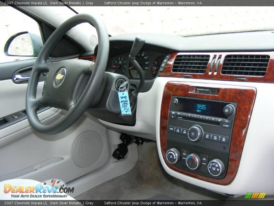 2007 Chevrolet Impala LS Dark Silver Metallic / Gray Photo #20