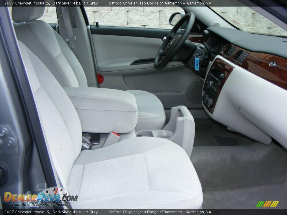 2007 Chevrolet Impala LS Dark Silver Metallic / Gray Photo #21
