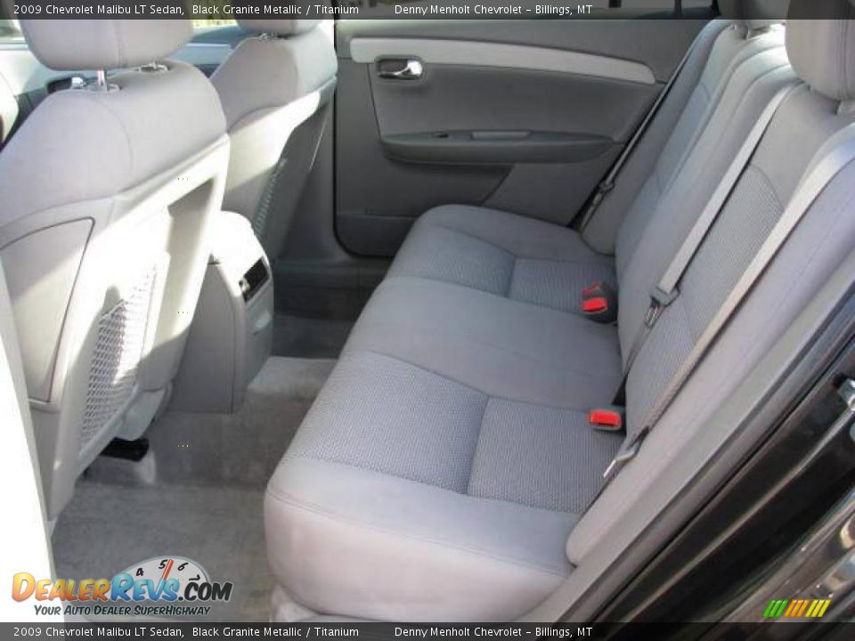 2009 Chevrolet Malibu LT Sedan Black Granite Metallic / Titanium Photo #8