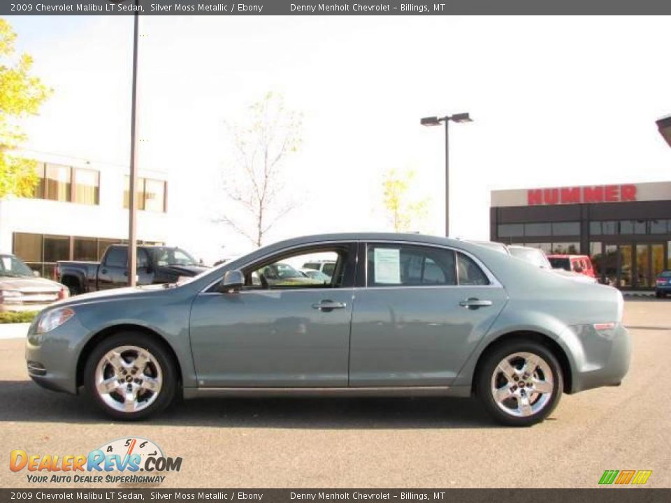 2009 Chevrolet Malibu LT Sedan Silver Moss Metallic / Ebony Photo #1