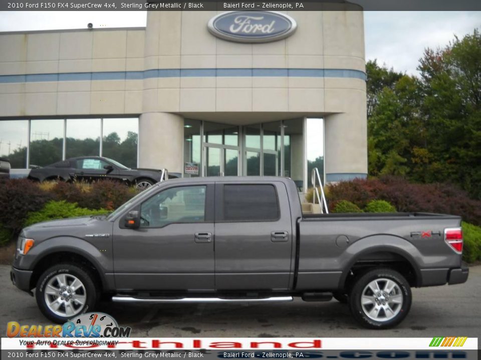 2010 Ford F150 FX4 SuperCrew 4x4 Sterling Grey Metallic / Black Photo #1