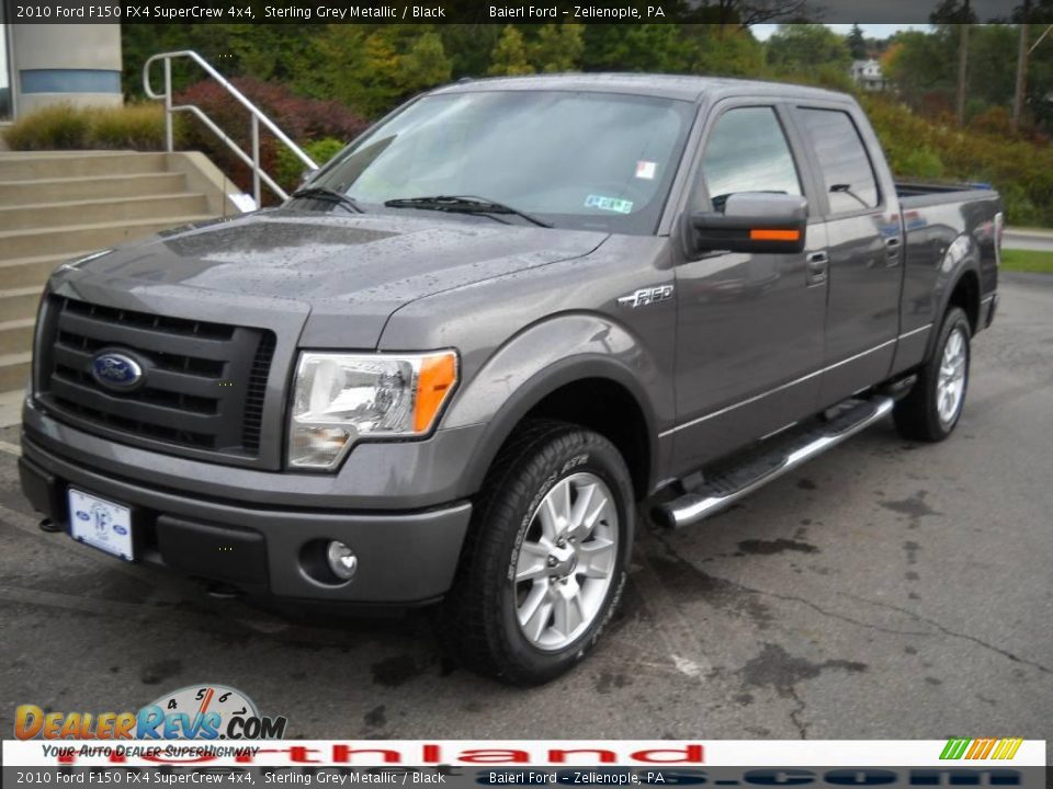 2010 Ford F150 FX4 SuperCrew 4x4 Sterling Grey Metallic / Black Photo #2