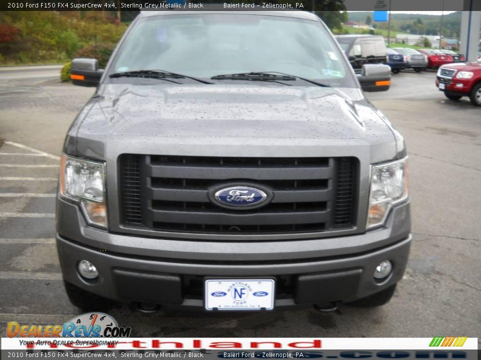 2010 Ford F150 FX4 SuperCrew 4x4 Sterling Grey Metallic / Black Photo #3
