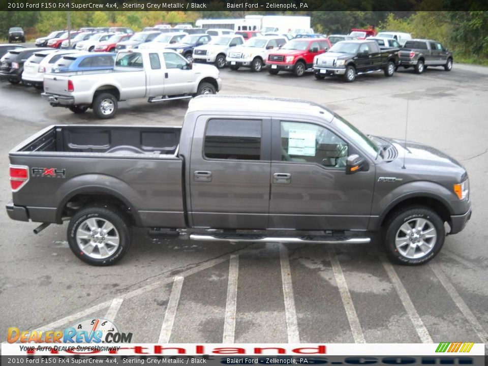 2010 Ford F150 FX4 SuperCrew 4x4 Sterling Grey Metallic / Black Photo #5