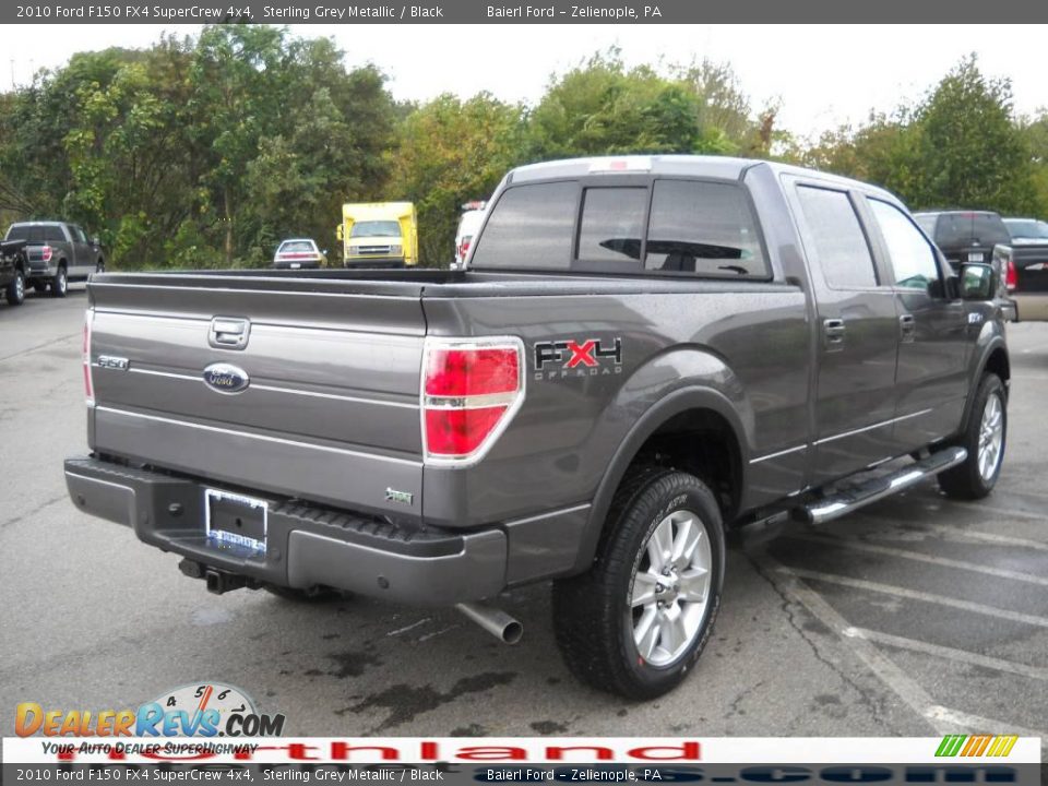 2010 Ford F150 FX4 SuperCrew 4x4 Sterling Grey Metallic / Black Photo #6