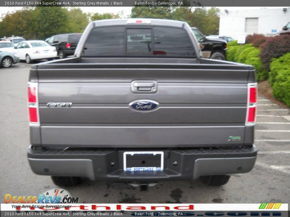 2010 Ford F150 FX4 SuperCrew 4x4 Sterling Grey Metallic / Black Photo #7