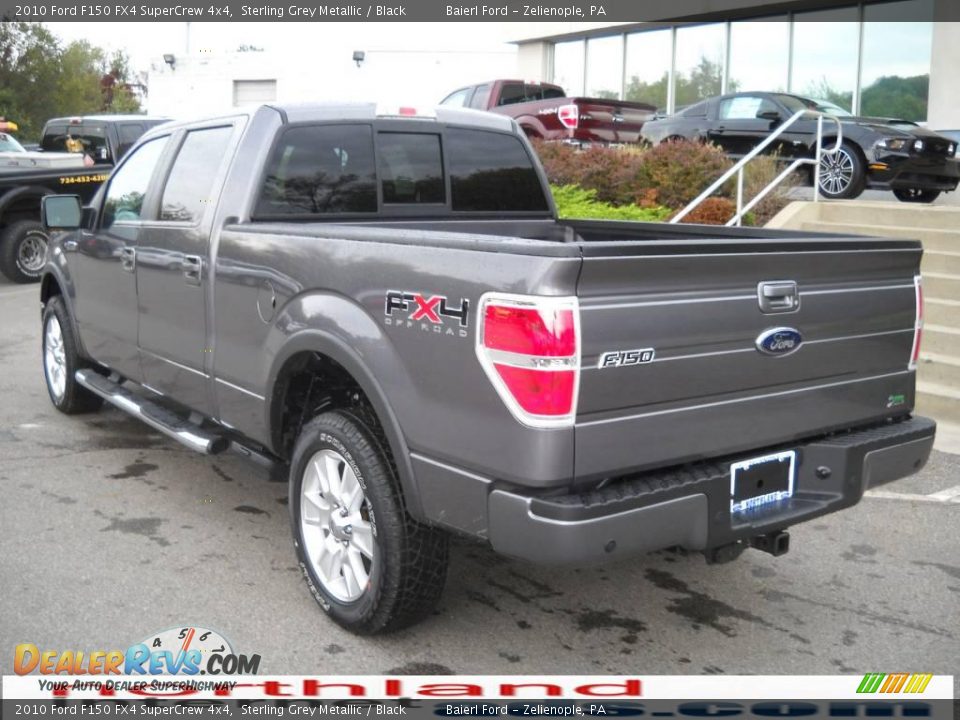 2010 Ford F150 FX4 SuperCrew 4x4 Sterling Grey Metallic / Black Photo #8