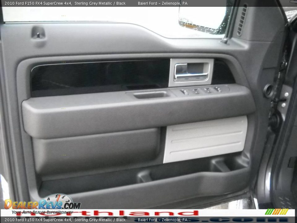 2010 Ford F150 FX4 SuperCrew 4x4 Sterling Grey Metallic / Black Photo #9