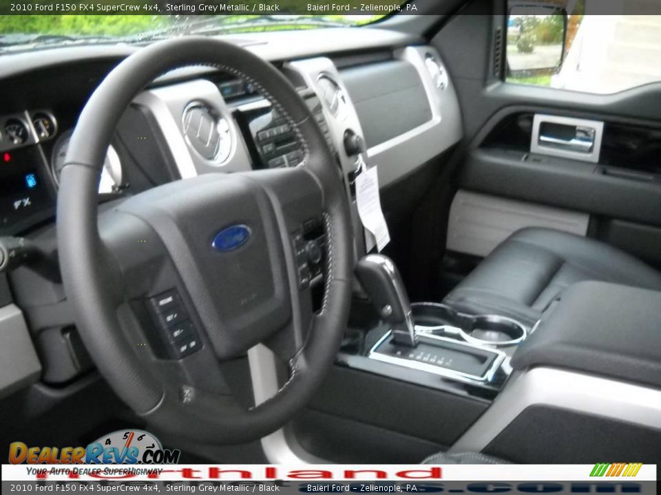 2010 Ford F150 FX4 SuperCrew 4x4 Sterling Grey Metallic / Black Photo #10