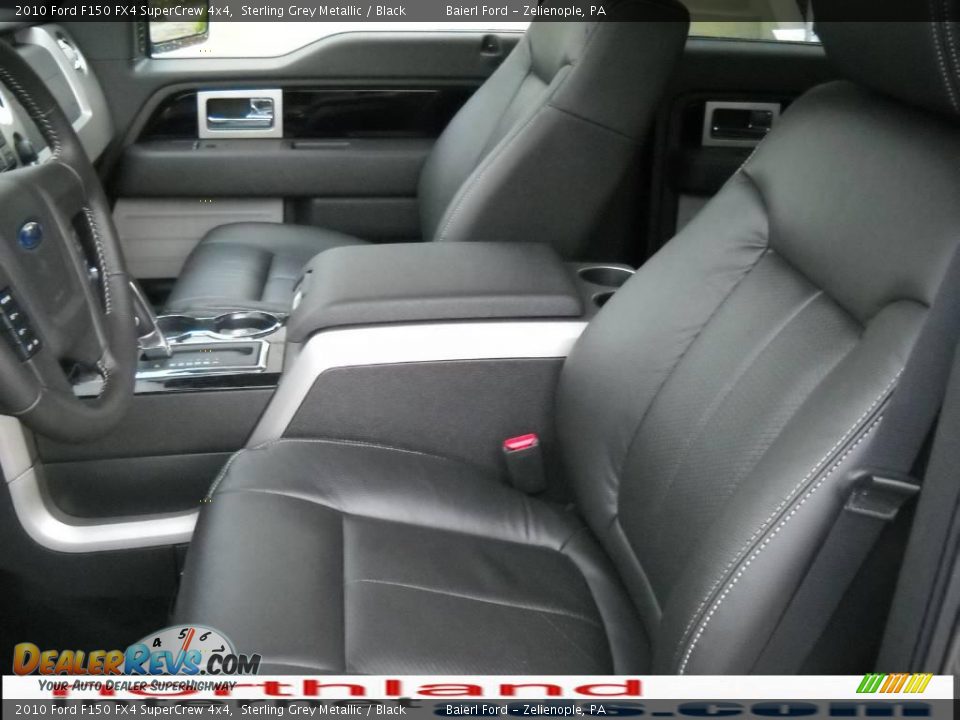 2010 Ford F150 FX4 SuperCrew 4x4 Sterling Grey Metallic / Black Photo #11