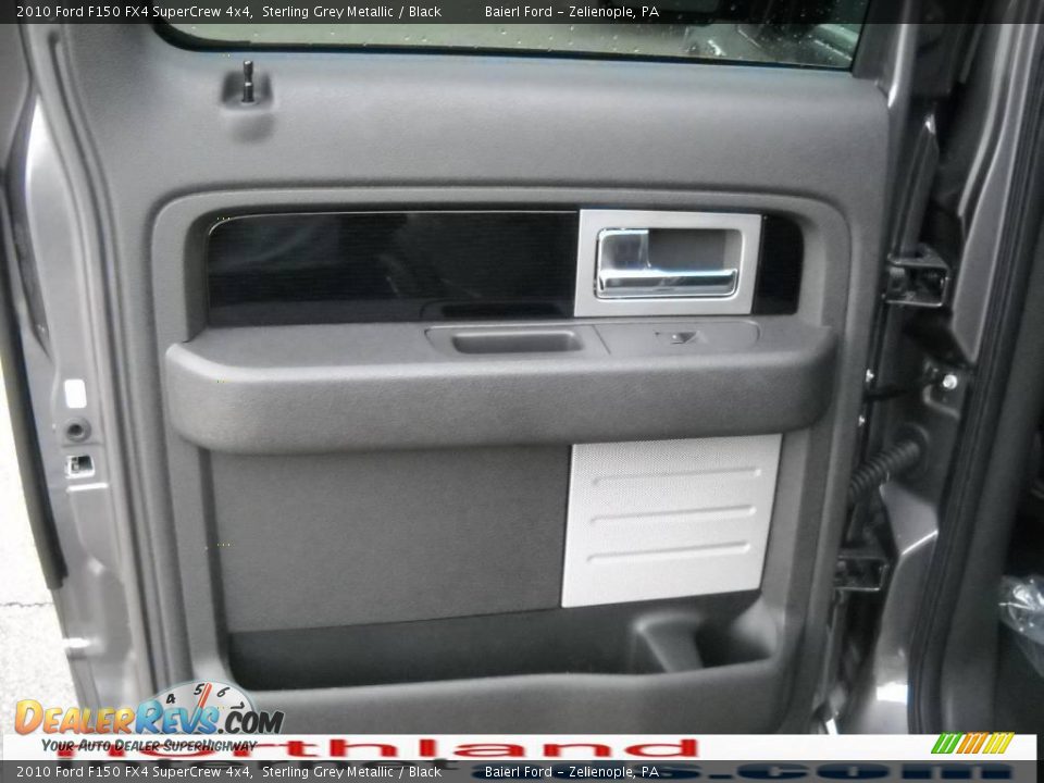 2010 Ford F150 FX4 SuperCrew 4x4 Sterling Grey Metallic / Black Photo #13
