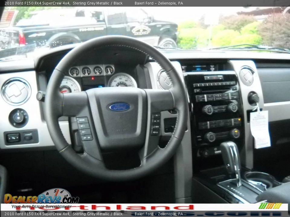 2010 Ford F150 FX4 SuperCrew 4x4 Sterling Grey Metallic / Black Photo #14