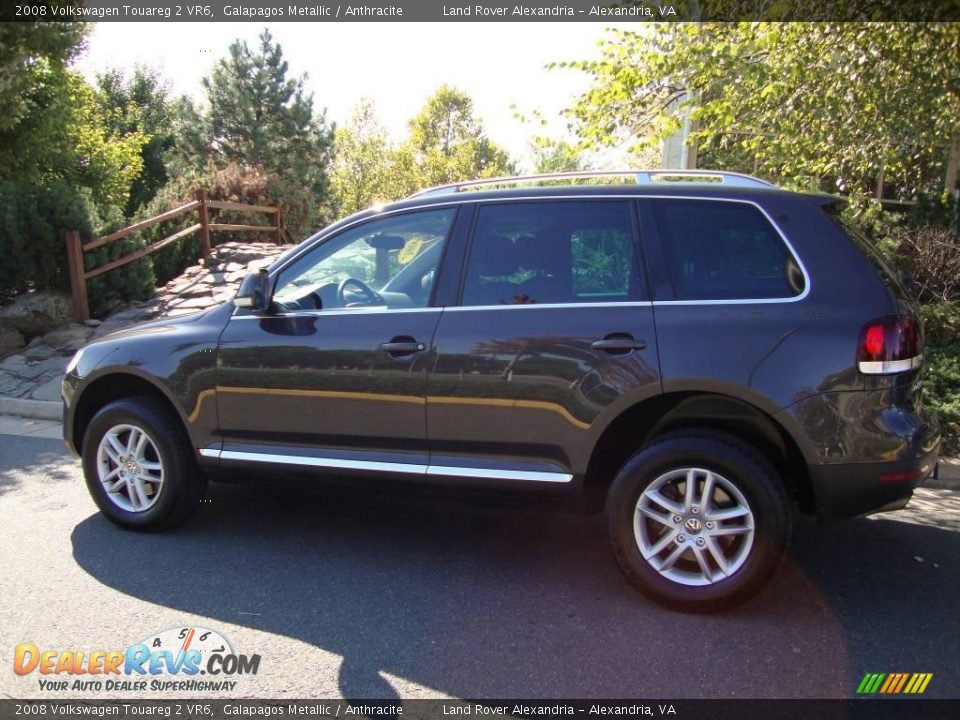 2008 Volkswagen Touareg 2 VR6 Galapagos Metallic / Anthracite Photo #2
