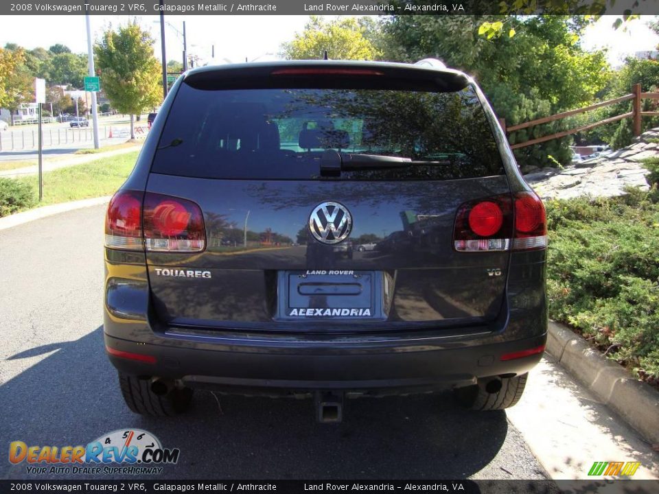 2008 Volkswagen Touareg 2 VR6 Galapagos Metallic / Anthracite Photo #3
